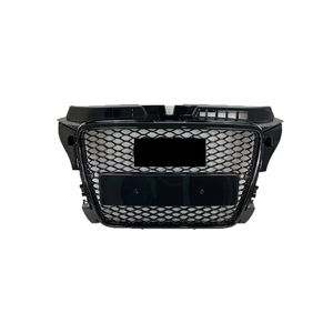 Grille de voiture chromée noire pour <span class=keywords><strong>Audi</strong></span> S3 RS3 <span class=keywords><strong>A3</strong></span> 8P Style 2009 2010 <span class=keywords><strong>2011</strong></span> 2012 2013 - Product Image 2