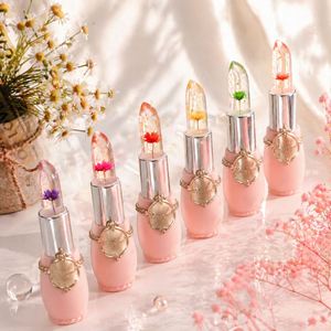Magic Temperature Color Change Jelly <b>Lipstick</b> with Real Dry Flower Crystal Lip Balm Private Label - Product Image 1
