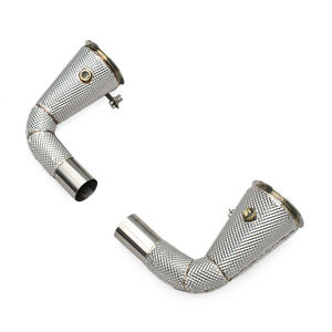 ท่อไอเสียตรง OEM สำหรับ Porsche 911 992 Turbo 3.0T ปี 2020-2023 ยี่ห้อ Boska Exhaust ระบบไหลอิสระ ทำจากสแตนเลส - Product Image 1