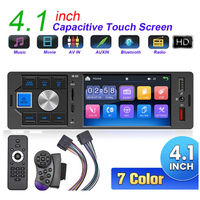 Autoradio 1DIN Lecteur MP5 Écran tactile 4 pouces avec double USB FM et M-60 Type-C avec bande AM Wave Garantie 1 an