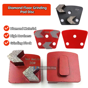 Hình thang kim cương tầng Mài Pad đĩa #30 Grit kim loại trái phiếu kim cương hình thang kim cương Mài đĩa cho máy mài bê tông - Product Image 2