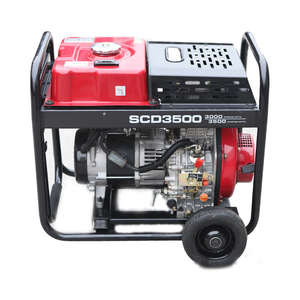 גנרטור דיזל תעשייתי אמין 6.5 קילוואט 220V/380V 50Hz/60Hz, אלטרנטור מקצועי נייד עם אינוורטר - Product Image 3