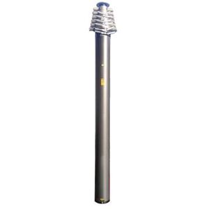 Mástil telescópico neumático <span class=keywords><strong>de</strong></span> aluminio extensible <span class=keywords><strong>de</strong></span> 50 pies TALENTS para radioaficionado - Product Image 3
