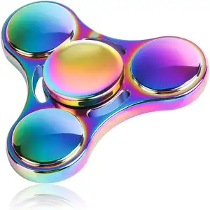 Fidget Spinner Toy Durable Stainless Steel Bearing High Speed Spins Precision Metal Hand Spinner EDC ADHD Focus