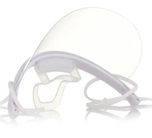 Máscara Transparente Antivaho: Cubre Nariz y Boca, Ideal para Barberías, Permite Personalizar con Logotipo Profesional - Product Image 1