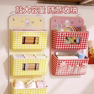 Bolsa de almacenamiento colgante con diseño de conejo para dormitorio, armario, tipo gancho, organizador de tela no tejida con ventana de malla para calcetines - Product Image 5