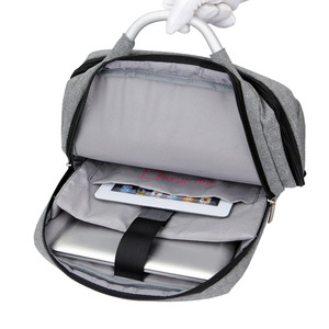 Custom Business Bagpack Charging Custom Men's Usb <b>Anti</b> <b>Theft</b> Travel Smart Waterproof 17.3 Inch Laptop <b>Backpack</b> - Product Image 5