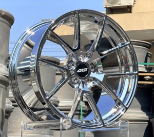 Cerchi Forgiati 5x114.3 5x120 Cromati Sportivi in Lega di Alluminio 17 18 21 22 20 24 26 Pollici per BMW Benz <span class=keywords><strong>Audi</strong></span> - Product Image 1