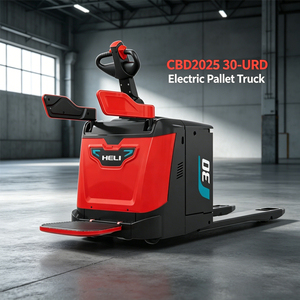 Heli Cbd20 Urd 2000kg <b>Stand</b> On Electric Pallet Truck Ac Drive Qideng <b>Controller</b> Warehouse Pallet Jack - Product Image 5