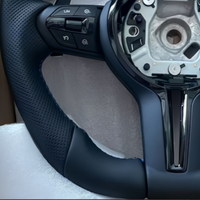 Volant de voiture en cuir noir M Sport pour BMW F30 F10 F15 F36 F20 F01 F26 F07 E30 E40 E46 X6 X5 X7 M2 M3 M4 M6 F22 E92 Z4 X3