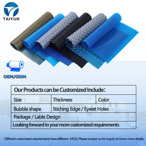 Taiyue Logo personnalisable couverture de piscine à bulles en polyéthylène <span class=keywords><strong>maison</strong></span> bleu noir et argent pour piscine de parc aquatique - Product Image 4