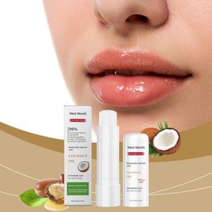 <span class=keywords><strong>Baume</strong></span> à lèvres hydratant West Month, huile de coco, beurre de karité, hydrate vos lèvres pendant une longue durée - Product Image 1