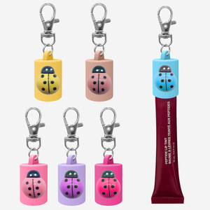 Lipstick Storage <strong>Bracket</strong> Key Chain Fashion Charm Portable Backpack Key Keychain Lip Gloss Cover - Product Image 1