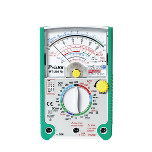 Pro'sKit MT-2017N Protective <strong>Function</strong> Analog Multimeter Standard <strong>kit</strong>+special tip probe+soft pack - Product Image 1