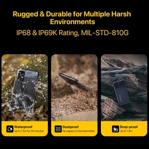 [Première mondiale] UMIDIGI <span class=keywords><strong>BISON</strong></span> X10 Version globale Smartphone robuste IP68 4+64 Go NFC Triple appareil photo 20MP 6150 mAh Téléphone portable - Product Image 5