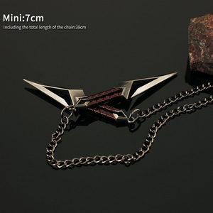 Llavero de Metal de 7 cm de Kuronami No Yaiba, Bastón de Ruyi, Jingu Bang, Valorant, Metal Astra, Skye, Killjoy, Yoru, Riot Games, Sage, Ring - Product Image 5