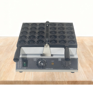 Machine à gaufres électrique personnalisée de marque OEM 1600W, machine à gaufres en forme de noix, gaufres croustillantes à la coque de châtaigne - Product Image 1