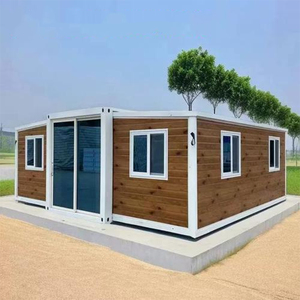Vente en gros de petites maisons conteneur en acier préfabriquées modulaires créatives de 2 à 3 chambres à coucher extensibles et extensibles pour les immeubles de bureaux et les hôtels - Product Image 5