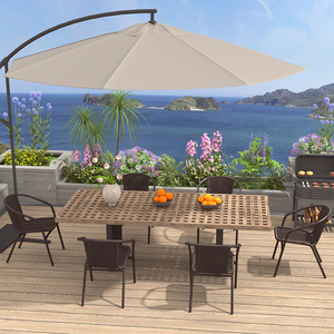 Fulin hiện đại mây vườn sofa và có thể gập lại <span class=keywords><strong>wicker</strong></span> ghế cho ăn uống phòng ngủ công cộng ngoài trời bóng ghế cho <span class=keywords><strong>Patio</strong></span> đồ nội thất - Product Image 4