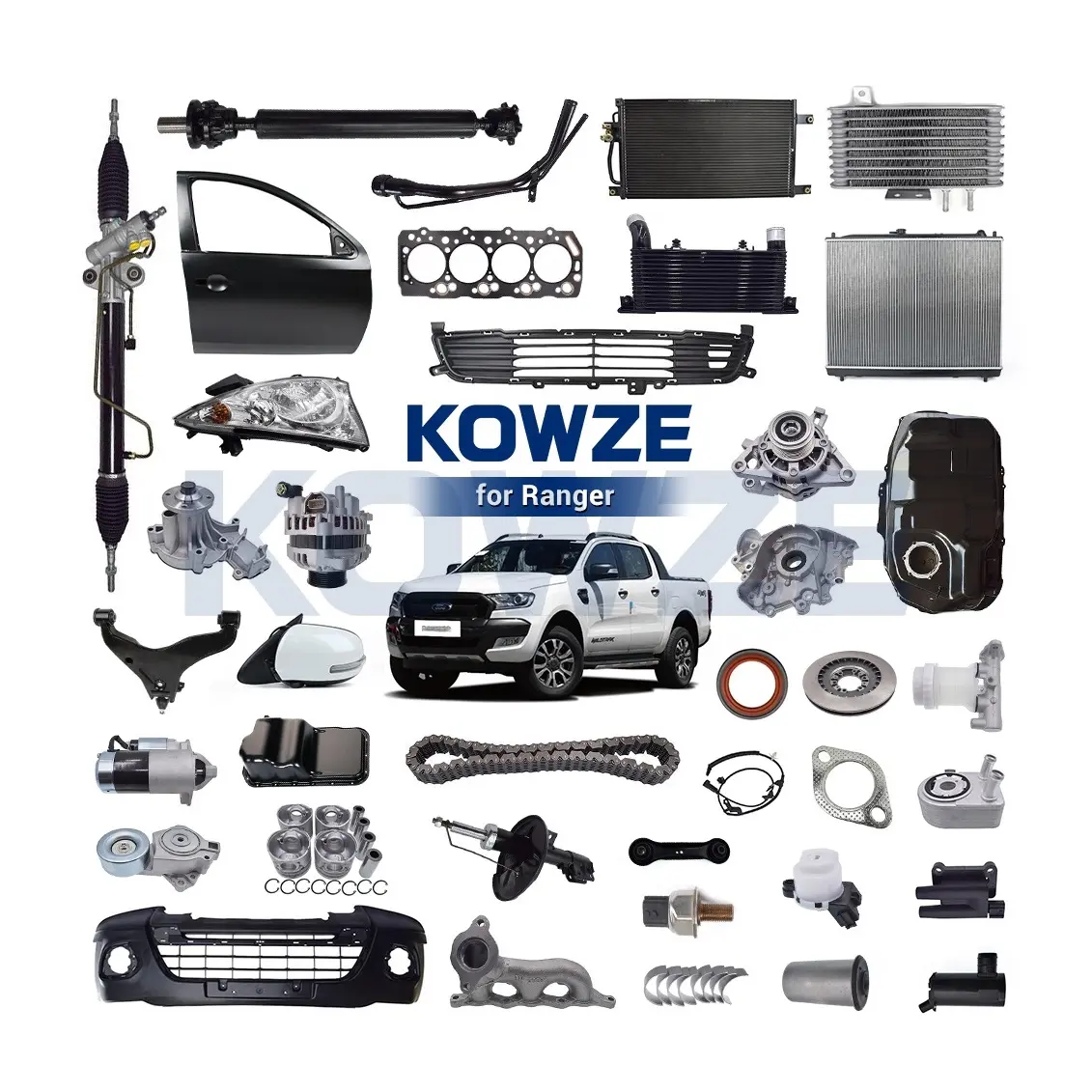 Kowze Auto Off Road Pickup 4x4 Ersatzteile Seitens tufe Lenkrad Rücklicht motor Hochwertiges, langlebiges Teil für Ford Ranger