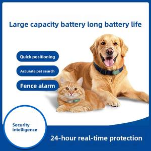Traceur GPS 4G IP67 étanche pour animaux de compagnie, localisateur sans fil anti-perte pour chiens et chats avec <span class=keywords><strong>carte</strong></span> <span class=keywords><strong>en</strong></span> ligne <span class=keywords><strong>en</strong></span> temps réel (Beidou) - Product Image 2