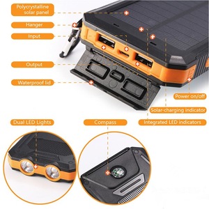 2025 Powerbank solar <span class=keywords><strong>de</strong></span> alta capacidad 10000mAh 20000mAh Panel solar Banco <span class=keywords><strong>de</strong></span> energía Carga <span class=keywords><strong>de</strong></span> batería para <span class=keywords><strong>iPhone</strong></span> 15 Plus Carga <span class=keywords><strong>de</strong></span> batería - Product Image 6