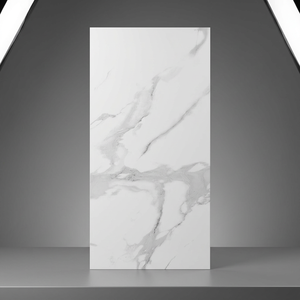 Dalles de sol et de mur en porcelaine mate et polie Alvino Statuario 600x1200mm - Product Image 2