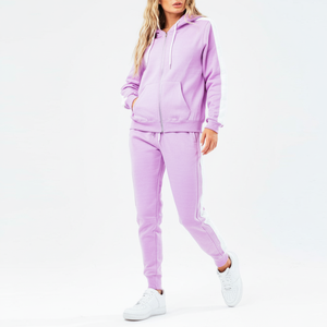 Chándal de Color liso para mujer, ropa de calle, recién llegado, chándal para mujer para adultos, chándal de algodón 100% informal personalizado para mujer - Product Image 1