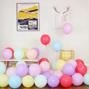 Best Selling Glossy Wholesale Balloons Multicolor Happy Birthday Balloon Latex Wedding Balloons