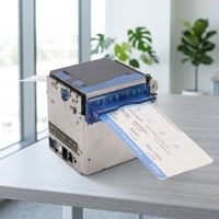 Imprimante thermique intégrée HS-80D, largeur de papier 24mm, 48mm, 80mm, impression de reçus haute vitesse pour kiosque, TPV, guichet automatique, distributeur automatique