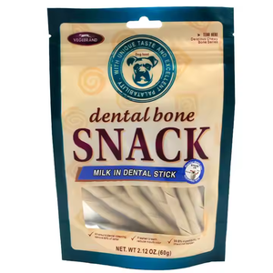 Golosinas para Mascotas al por Mayor OEM ODM, Nutritivas, 7 Huesos Dentales para el Cuidado Bucal, Palitos Masticables Suaves con Relleno de Leche para Premios de Perros - Product Image 1