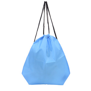 <b>Swim</b> Backpack Solid Color <b>Waterproof</b> Drawstring <b>Bag</b> Medium Polyester One Size For Cycling And Sports Use - Product Image 4