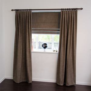 Cortinas de tela opaca 100%, cortina de noche silenciosa para sombra de ventana y hotel - Product Image 5