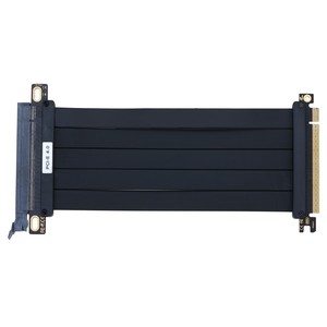 Câble PCI-E 4.0 20cm PCIE X16 en cuivre, extension de carte graphique GPU à 180 degrés pour RTX4090/4080Ti/RX6700XT/6800XT, haute qualité - Product Image 1