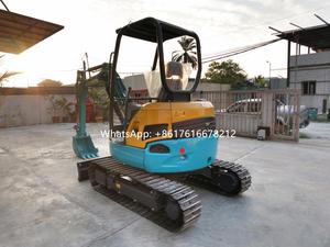 Mini-excavatrice hydraulique sur chenilles d'occasion de marque japonaise de premier choix, modèle U30-5, 3 tonnes - Product Image 3