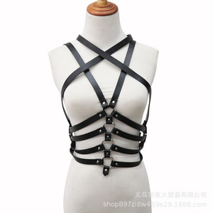 Venta directa de fábrica de ropa sexy de cuero PU para mujer, juguetes sexuales de gran venta, disfraces y accesorios para actuaciones en escenario. - Product Image 4