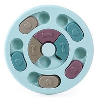 Jouet d'enrichissement à structure de blocs coulants rotatifs, outil d'entraînement à la lenteur d'alimentation pour chatons, chiots et animaux de compagnie, jouet puzzle à friandises