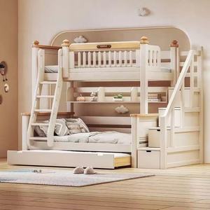 <span class=keywords><strong>Lit</strong></span> <span class=keywords><strong>superposé</strong></span> surélevé à double toit moderne, design de <span class=keywords><strong>hauteur</strong></span> pour une chambre d'hôtel familiale confortable - Product Image 5