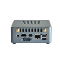 2026 ELSKY Mejor Precio NUC12U Mini Ordenador Industrial con LAN Única, 1COM, Intel 12ª Gen I7-1265U, 2 Antenas WiFi y SSD M.2