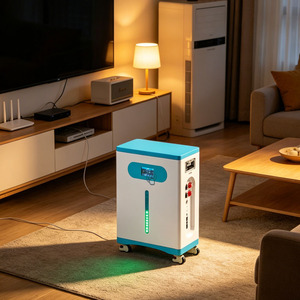 Bateria de Ciclo Profundo de Alta Capacidade 6000 Ciclos 51.2V 400AH LiFePO4 para Armazenamento de Energia Solar - Product Image 1