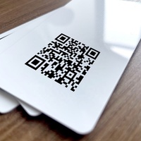 Индивидуальная программируемая QR-код напечатанная RFID визитная карточка Ntag213 NFC обзор Google Card PVC подарочные карты с RFID NFC чипом