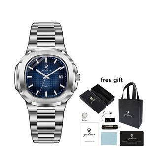 Relojes Deportivos de Moda de Lujo Gohuos 58803 para Hombre, Reloj de Pulsera de Cuarzo Resistente al Agua con Fecha a Bajo Precio, Reloj de Pulsera para Hombre, Relogio Masculino - Product Image 2