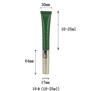 Lvfeng Tube de crème pour les yeux personnalisé de 15ml 20ml Bouteille électronique à presser en plastique Tube de crème pour les yeux emballage cosmétique avec tête de massage - Product Image 4