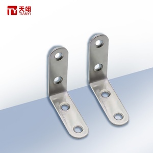 Stainless Steel 90 Degree Right Angle Triangle Support <b>Hardware</b> Tripod Laminated Connector for Kitchen Dining Workshop Hotel - Product Image 3