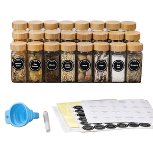 Organisateur de comptoir rotatif de luxe en acrylique réglable avec support de rangement sous étagère et ensemble de bocaux pour épices - Product Image 2