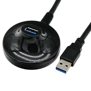 Cable de extensión USB 3,0 con Base de montaje, transferencia de datos de alta velocidad para escritorio, conector USB tipo A para dispositivos periféricos de ordenador - Product Image 4