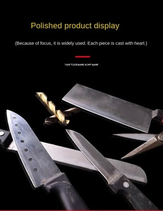 Affûteur de couteaux électrique domestique de 8 pouces, refroidi par eau, à faible vitesse, avec meule humide et polisseuse – Essentiels de cuisine - Product Image 6