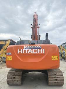 Excavatrice sur chenilles hydraulique Hitachi ZX200-6 d'occasion, 20 tonnes, d'origine japonaise, faible nombre d'heures de fonctionnement, moteur robuste, pompe, roulement - Product Image 4