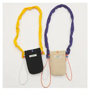 Модная тканевая маленькая сумка через плечо для мобильного телефона для женщин для смартфона
