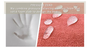 Cama de espuma viscoelástica para perro, cubierta extraíble grande para mascota con sofá cama, sofá de lujo para perro - Product Image 5